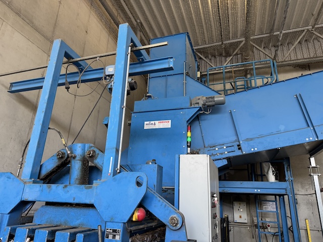 Große Müllpresse / Kartonpresse, Höma, – gebraucht - : lagertechnik Große Müllpresse / Kartonpresse, Höma, – gebraucht - : – Bild 4