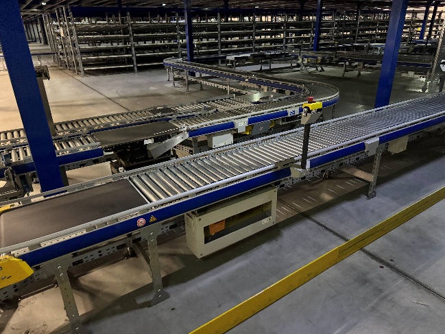 6 - 700m Fördertechnikanlage, SSI Schäfer, – gebraucht - lagertechnik 6 - 700m Fördertechnikanlage, SSI Schäfer, – gebraucht - – Bild 4