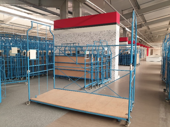 ca. 400 Stück Corletten, Breite 1,30m / 2m / 2,70m - gebraucht - : lagertechnik ca. 400 Stück Corletten, Breite 1,30m / 2m / 2,70m - gebraucht - : – Bild 4