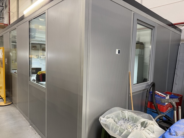 Lagerbüros, Raum-im-Raum-System, ca. 39m2 – gebraucht - : lagertechnik Lagerbüros, Raum-im-Raum-System, ca. 39m2 – gebraucht - : – Bild 4