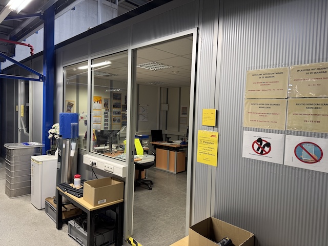 Lagerbüros, Raum-im-Raum-System, ca. 45m2, 2 Räume– gebraucht - : lagertechnik Lagerbüros, Raum-im-Raum-System, ca. 45m2, 2 Räume– gebraucht - : – Bild 4