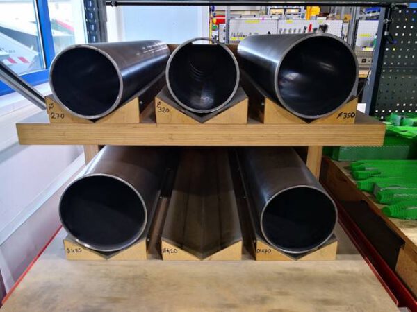 Zweiwalzen Rundbiegemaschine HCU 1050x2, Faccin (Italien) – gebraucht - : – Bild 4