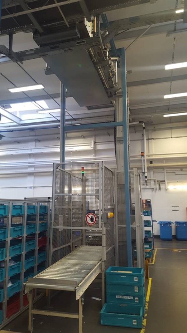 AKL (Automatisches Kleinteilelager) mit 9.700 Behälterplätze - gebraucht - : lagertechnik