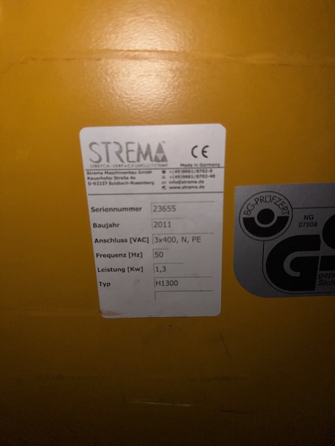 Palettenwickler, Stretchmaschine für Paletten, Strema, H 1300 – gebraucht - : lagertechnik Palettenwickler, Stretchmaschine für Paletten, Strema, H 1300 – gebraucht - : – Bild 4