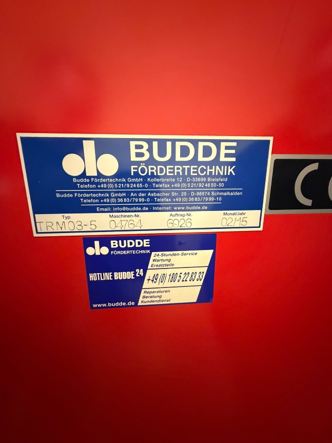 Teleskoprollenbahn / Rollenteleskop, Budde. zum Be- und Entladen von LKW etc. z.B. mit Reifen – gebraucht - : lagertechnik Teleskoprollenbahn / Rollenteleskop, Budde. zum Be- und Entladen von LKW etc. z.B. mit Reifen – gebraucht - : – Bild 4