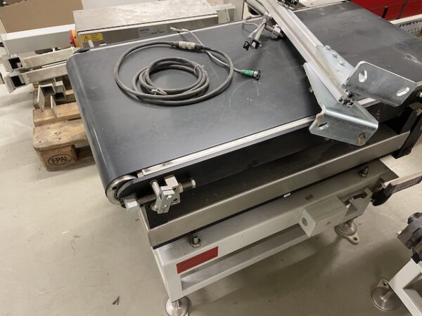 2 Stück Industriewaagen für Einbau in einer Fördertechnikanlage, Mettler Toledo, max. 50kg, Gurtbreite ca. 50cm – gebraucht – : lagertechnik