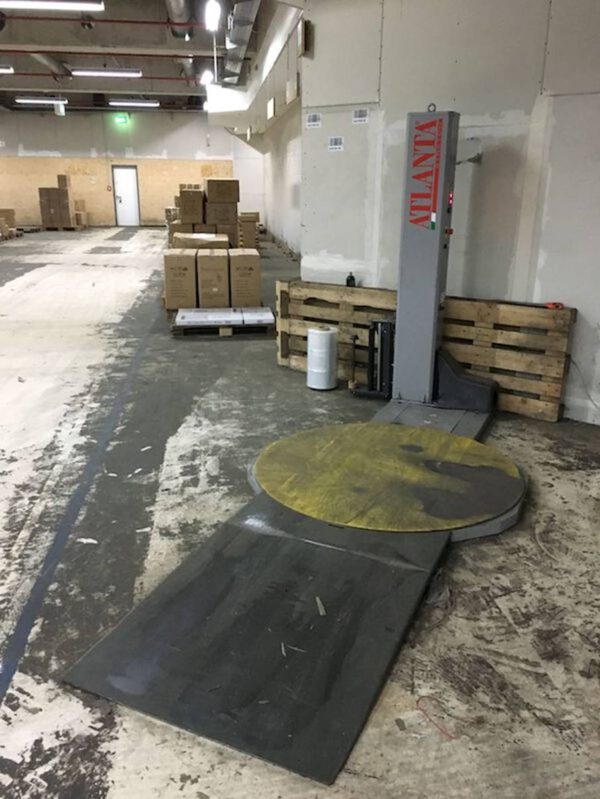 2 Palettenwickelmaschine mit Drehteller zum Sonderpreis – gebraucht - : – Bild 5