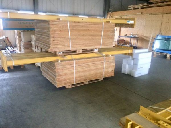 50 laufende Meter Palettenregale mit Einlegeböden – gebraucht – lagertechnik