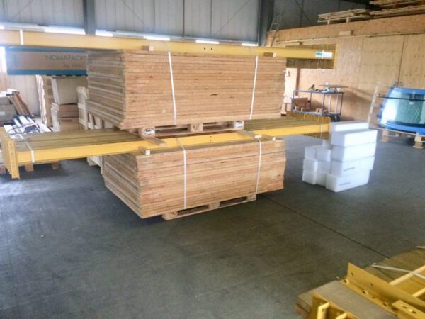 50 laufende Meter Palettenregale mit Einlegeböden – gebraucht – – Bild 4