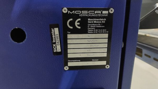 Umreifungsmaschine, Kartonumreifer, Mosca, SONIX-TR - gebraucht - : – Bild 4