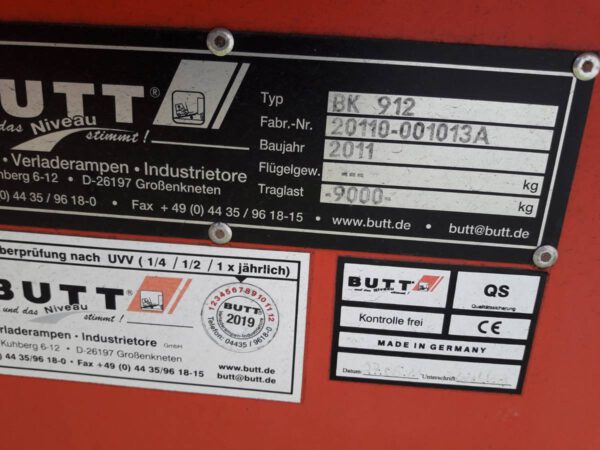Mobile Verladerampe, Butt – gebraucht - : – Bild 4