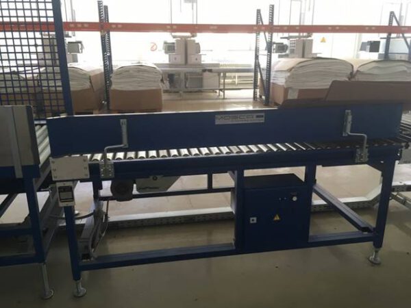Umreifungsmaschine Mosca, Typ RO-TRS-4/1. inkl. Fördertechnik, - gebraucht - : – Bild 4