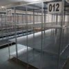 Fachbodenregale, Schraubsystem, 1 x 0,5m, 1 bzw. 2m hoch, ca. 100 Felder - gebraucht - : – Bild 4