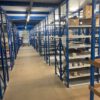 Fachbodenregalanlage, 3 geschossig, 3 OG als Freifläche, ca. 446 Felder, Böden ca. 0,60m x 1m – gebraucht - : – Bild 4