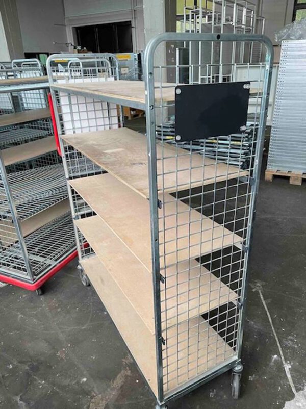 25 Stück Rollwagen, Kommissionierwagen, Wanzl - gebraucht - : – Bild 4