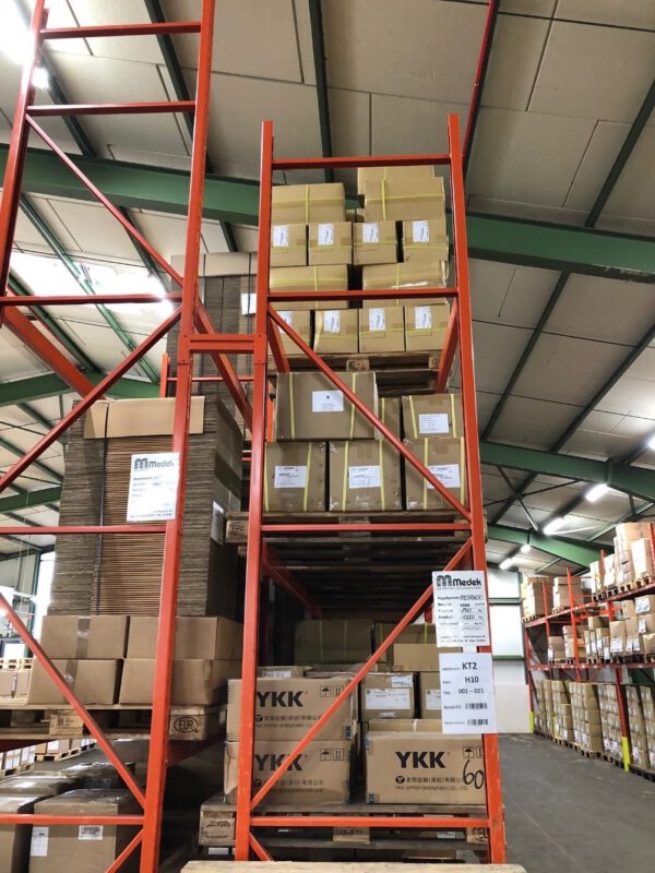 Palettenregal, REDIRACK, ca. 3,60 – 5,40m hoch, 650kg / Palette, max. 1.380 Stellplätze – gebraucht – : – Bild 4