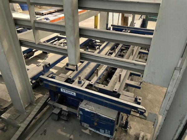autom. Blechlagerturm, Stopa, Doppelturm, für Bleche max. 1.250mm x 2.500mm, 3 To. Kassette, 39 Lagerplätze – gebraucht - : – Bild 4