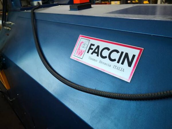 Zweiwalzen Rundbiegemaschine HCU 1050x2, Faccin (Italien) – gebraucht - : lagertechnik