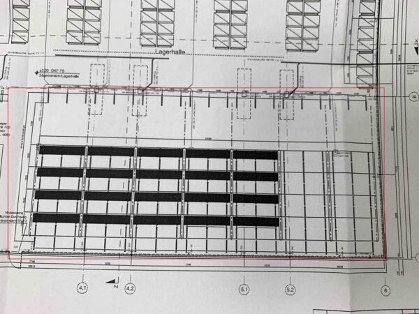 Langgutlager bestehend aus verfahrbaren Kragarmregalen, 4 Wagen a ca. 25m, mit je 10 Ebenen pro Seite – gebraucht - : lagertechnik