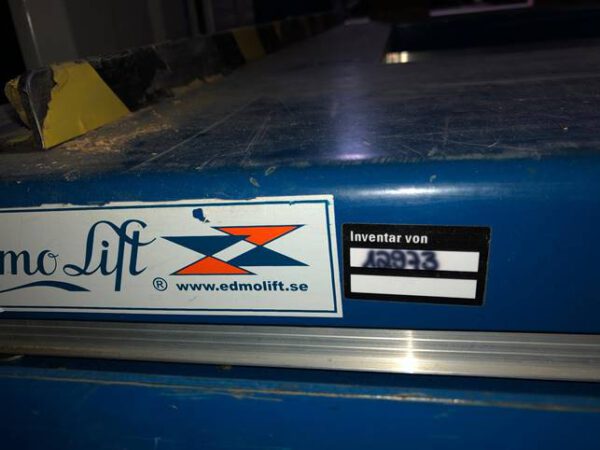 2 Stück U-förmige Flachform-Hubtische für Europaletten, Hublast 1.000kg – gebraucht - : – Bild 5