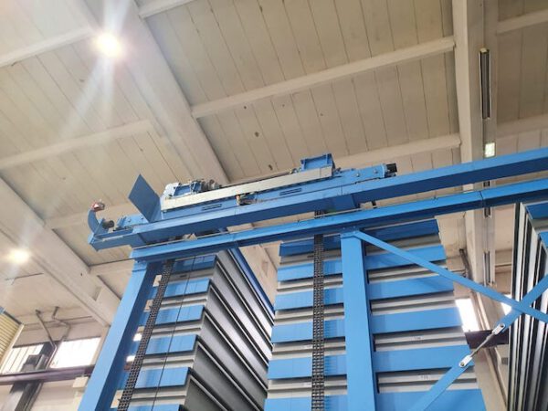 autom. Langgutlager, Kemper Storatec, für 6,50m Langgut, 5 to / Kassette, 163 Kassettenlagerplätze – gebraucht - : – Bild 5