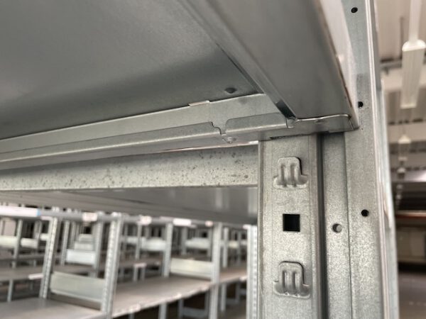 1.500 Felder Fachbodenregale, SSI Schäfer R3000, 1,30m x 0,60m, Rahmenhöhe ca. 2,23m - gebraucht - : – Bild 5
