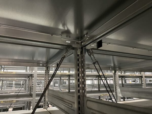 236 Felder, Rahmenhöhe: 3m, Fachböden: 0,80m x 1m, – gebraucht - : – Bild 5