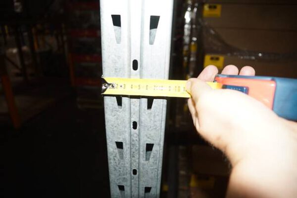 3 x Einfahrregale, gesamt ca. 216 Palettenplätze, max. 800kg pro Palette – gebraucht - : – Bild 6
