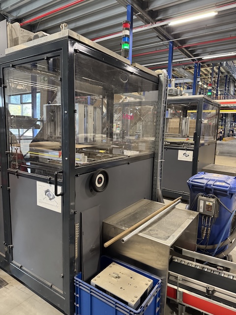 Kartonsverpackungsmaschine, Kartonverschließer / Deckler, B&E Equipment / I-Pak – gebraucht - : lagertechnik Kartonsverpackungsmaschine, Kartonverschließer / Deckler, B&E Equipment / I-Pak – gebraucht - : – Bild 5