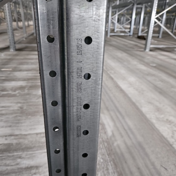 Palettenregal, Dexion, Höhe ca. 8,50 m, ca. 900kg / Palette, Traversenlängen 3,30m, max. ca. 14.996 Stellplätze, für Euro- und Industriepaletten - gebraucht - : lagertechnik Palettenregal, Dexion, Höhe ca. 8,50 m, ca. 900kg / Palette, Traversenlängen 3,30m, max. ca. 14.996 Stellplätze, für Euro- und Industriepaletten - gebraucht - : – Bild 5