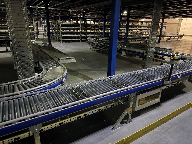 6 - 700m Fördertechnikanlage, SSI Schäfer, – gebraucht - lagertechnik 6 - 700m Fördertechnikanlage, SSI Schäfer, – gebraucht - – Bild 5
