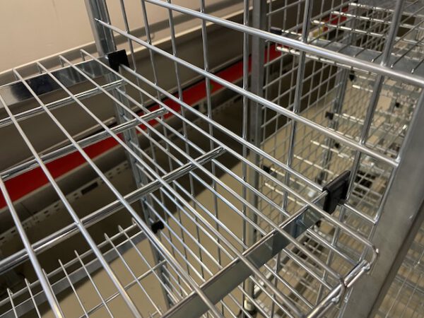 ca. 260 Stück Rollwagen, Kommissionierwagen, Wanzl - gebraucht - : – Bild 5