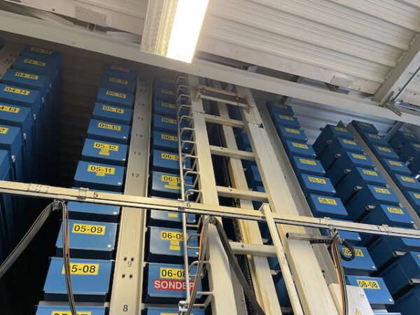 Langgutlagersystem für 6,50m Langgut, Kasto, 177 Fächer, 1,2 to. – gebraucht - : – Bild 5