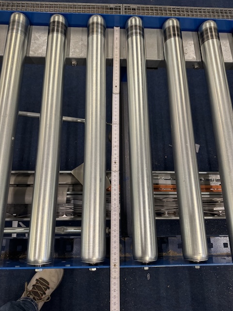 50- 60m angetriebene Rollenföderbahn, Blum, mit 180 Gradkurve – gebraucht - lagertechnik 50- 60m angetriebene Rollenföderbahn, Blum, mit 180 Gradkurve – gebraucht - – Bild 5