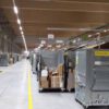 „Schuhsorter“ bzw. Linear Sorter, bis zu 7.500 Sendungen pro Std., Van der Lande, inkl. 20 St. Teleskopgurtförderer, Volumenscanner, Waage – gebraucht - : – Bild 4