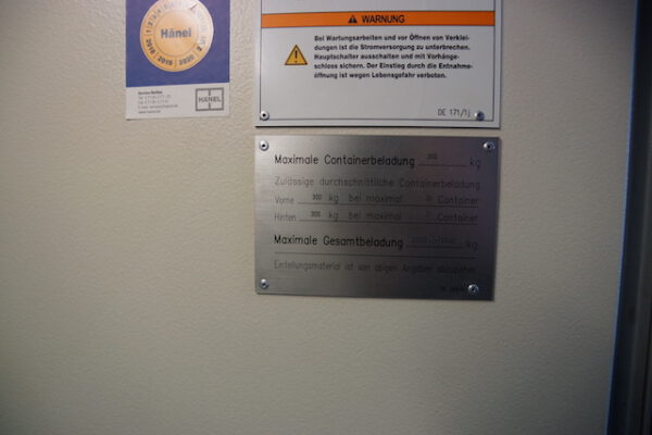 Liftsystem, Hänel 300kg / Tablar inkl. Auszugtisch, Höhe 5,80m – gebraucht - : – Bild 6