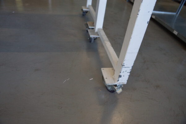 7 Stück Arbeitstisch, rollbar- gebraucht - : – Bild 5