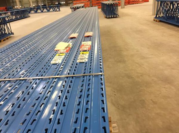 Palettenregal, STOW, 800kg / Palette, Rahmenhöhen 8,90m bis 10,50m, bis max. 3.720 Stellplätze – gebraucht – : – Bild 6