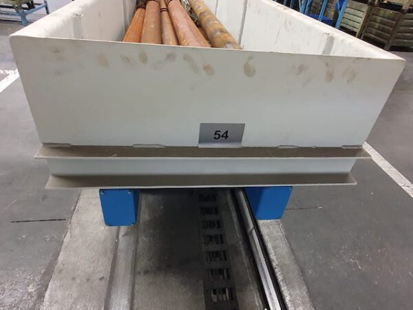 autom. Langgutlager, Kemper Storatec, für 6,50m Langgut, 5 to / Kassette, 163 Kassettenlagerplätze – gebraucht - : – Bild 6