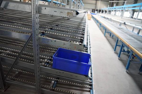 Bito Durchlaufregal bzw. Bereitstellregale, gesamt 12 Felder – gebraucht - : – Bild 6