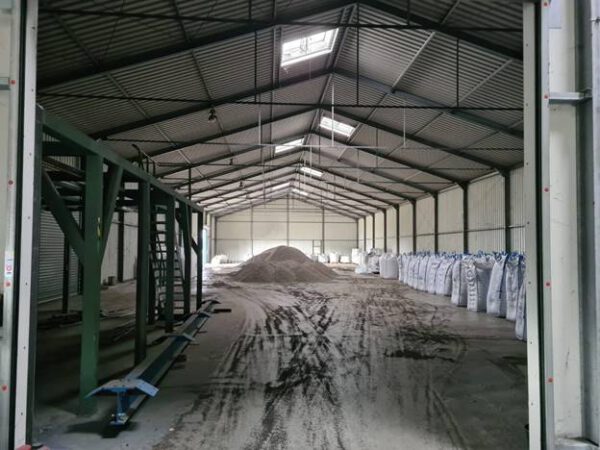 Stahlhalle, verzinkt 80 x 20m – gebraucht – : – Bild 6