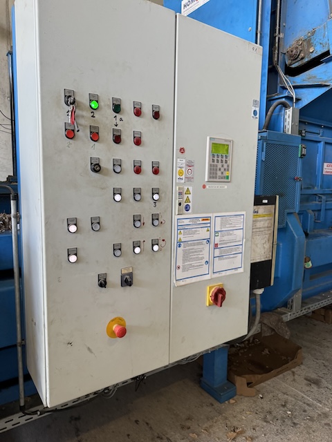 Große Müllpresse / Kartonpresse, Höma, – gebraucht - : lagertechnik Große Müllpresse / Kartonpresse, Höma, – gebraucht - : – Bild 6