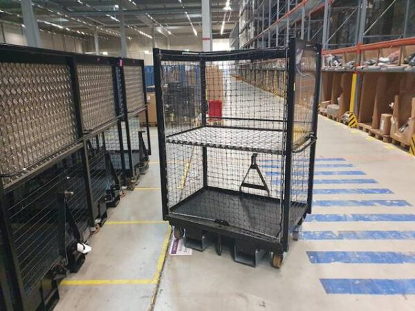 300 Stück Kommissionierwagen, Transportwagen Gitterwagen– gebraucht - : – Bild 6