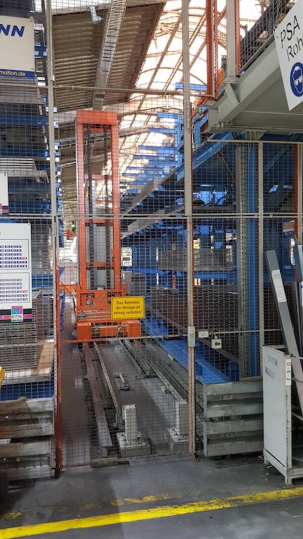 2 gassiges automatisches Kragarmregal – Langgutlager – gebraucht - : – Bild 6