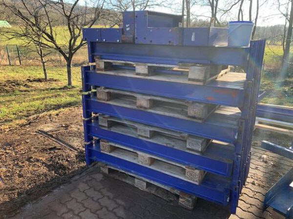 Kragarmregal beidseitig für z.B. Blechtafeln Mittel- und Großformat – gebraucht - : – Bild 6