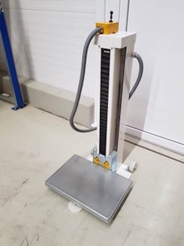 3 Stück Hubgeräte, Bloksma, pneumatisch, max. 100kg – gebraucht - : lagertechnik