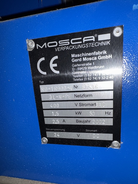 autom. Kartonumreifer, Mosca, RO-TR900-4 – gebraucht - : lagertechnik autom. Kartonumreifer, Mosca, RO-TR900-4 – gebraucht - : – Bild 6