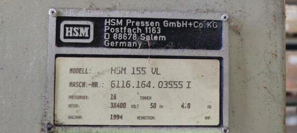Ballenpresse, HSM,  – gebraucht - : – Bild 6