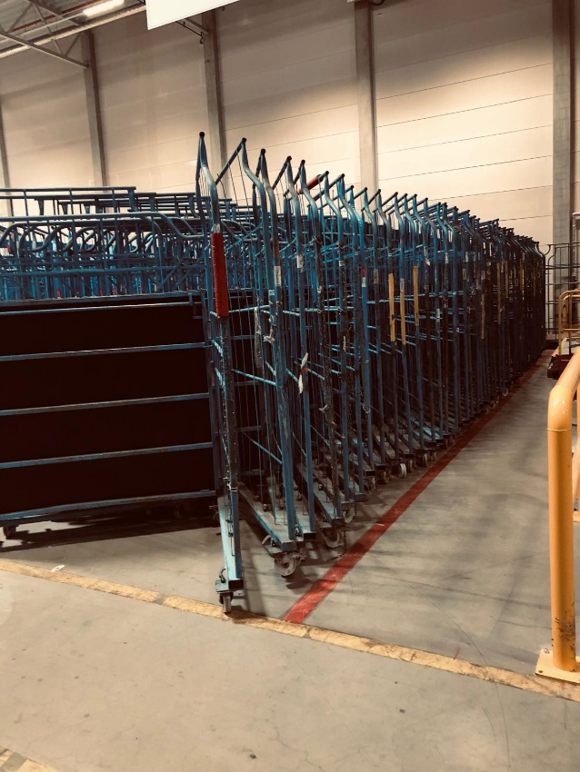 250 Stück Corletten, ca. 1.45m x1.45m ca. 2.35 hoch - gebraucht - : lagertechnik 250 Stück Corletten, ca. 1.45m x1.45m ca. 2.35 hoch - gebraucht - : – Bild 6