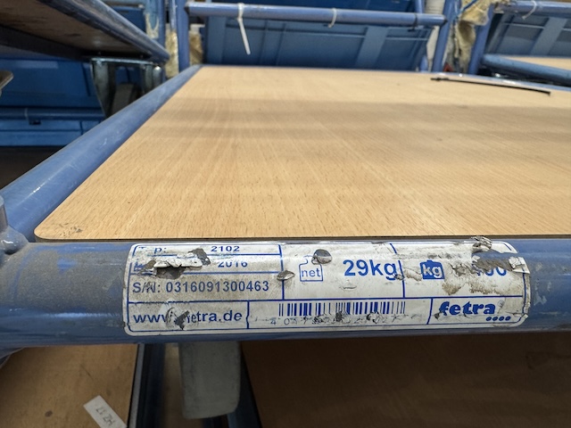 20 Stück Transportwagen / Magazinwagen, Fetra – gebraucht - : lagertechnik 20 Stück Transportwagen / Magazinwagen, Fetra – gebraucht - : – Bild 6